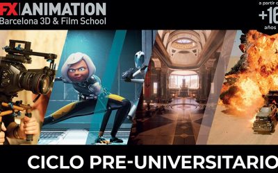 ¿Cómo es un ciclo pre-universitario en Cine y Animación? Te contamos en qué consiste nuestro grado medio